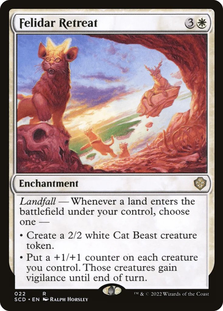 Felidar Retreat · Starter Commander Decks