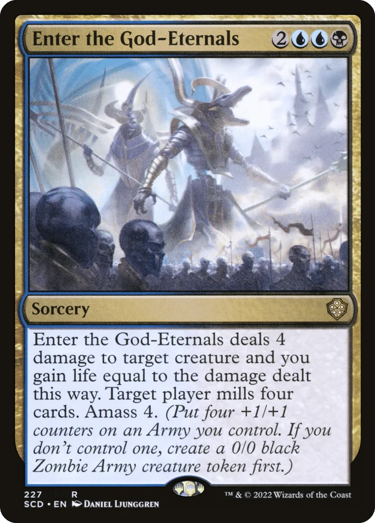 Enter the God-Eternals · Starter Commander Decks