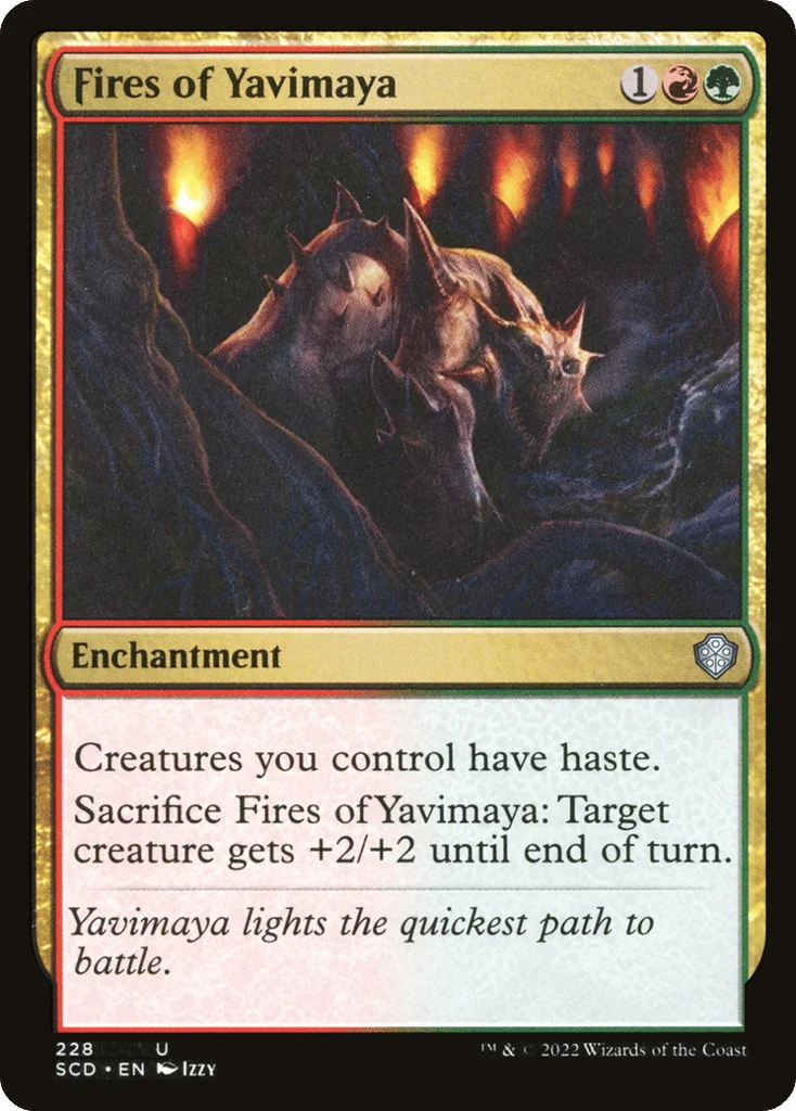 Fires of Yavimaya · Starter Commander Decks