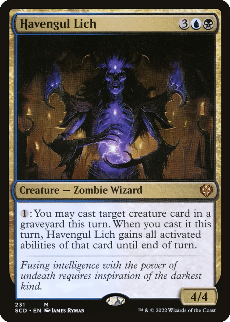 Havengul Lich · Starter Commander Decks