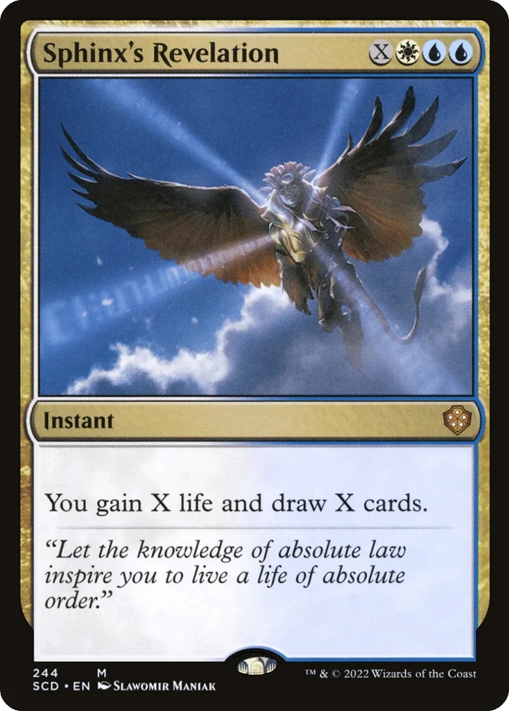 Sphinx's Revelation · Starter Commander Decks