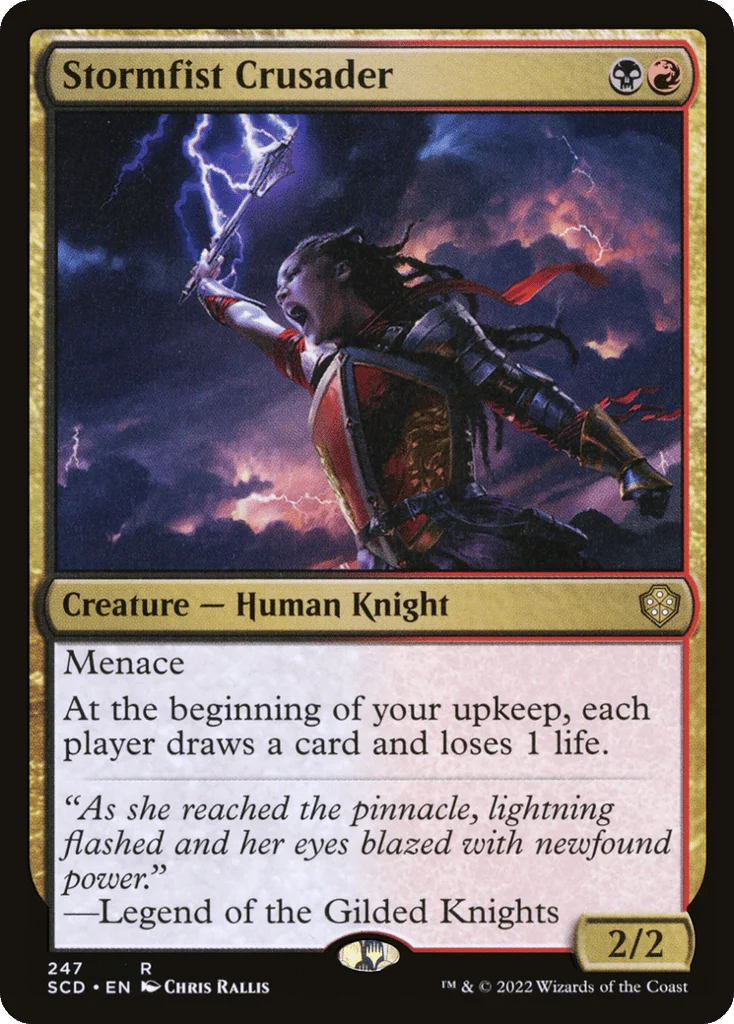 Stormfist Crusader · Starter Commander Decks