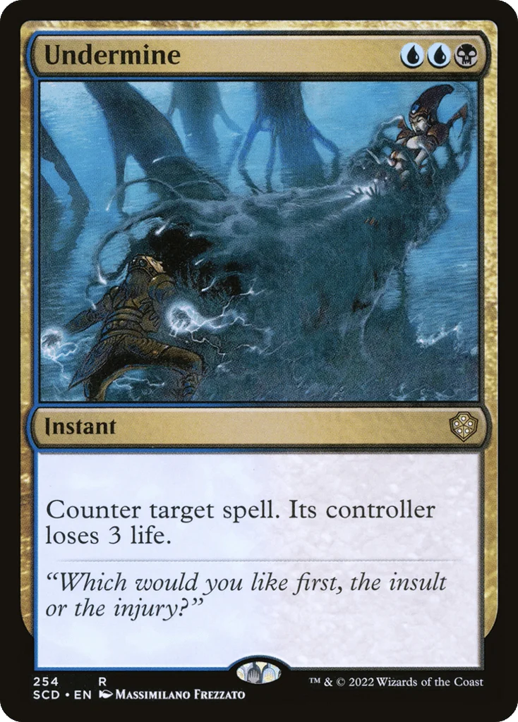 Undermine · Starter Commander Decks