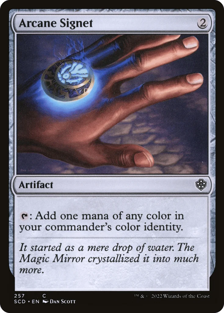 Arcane Signet · Starter Commander Decks