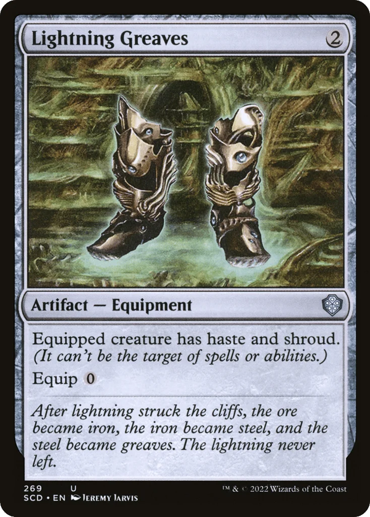 Lightning Greaves · Starter Commander Decks