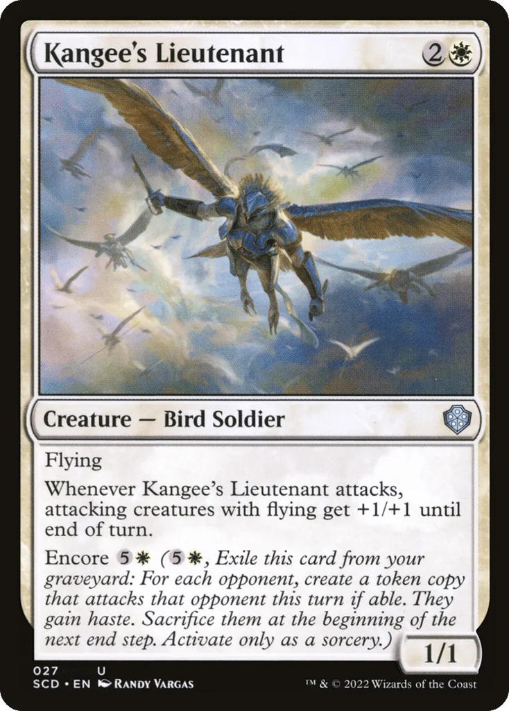Kangee's Lieutenant · Starter Commander Decks
