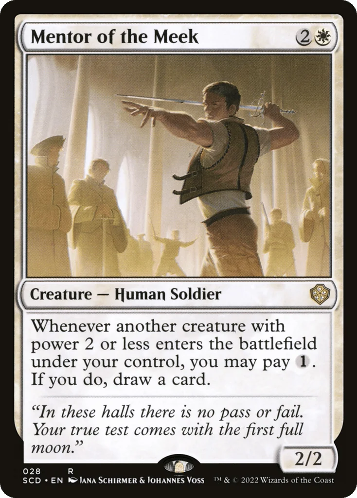 Mentor of the Meek · Starter Commander Decks