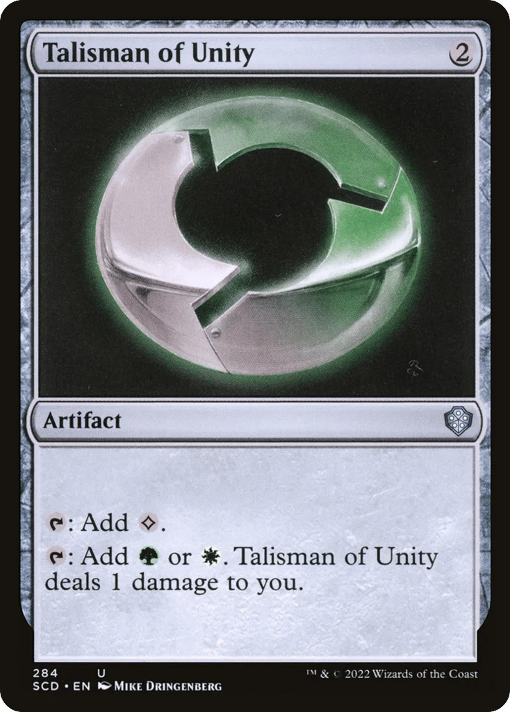 Talisman of Unity · Starter Commander Decks