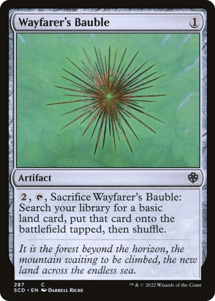 Wayfarer's Bauble · Starter Commander Decks