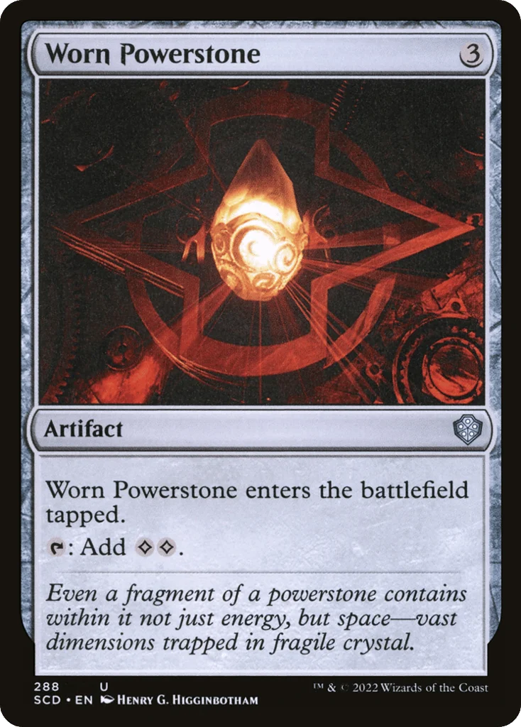 Worn Powerstone · Starter Commander Decks