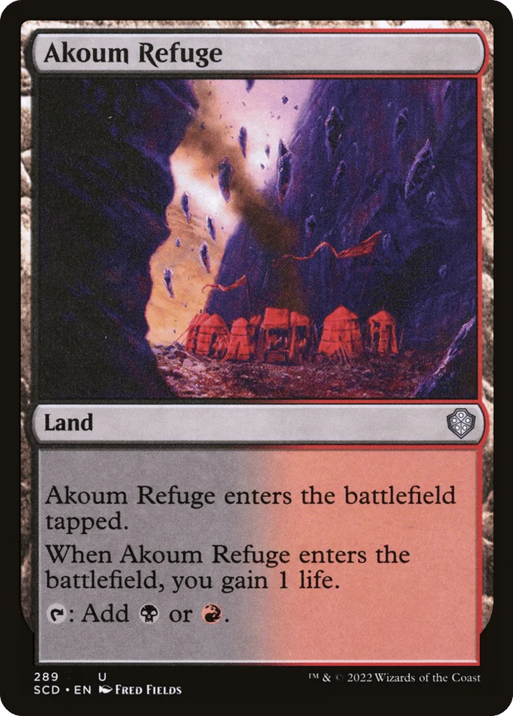 Akoum Refuge · Starter Commander Decks