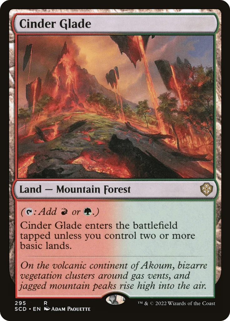 Cinder Glade · Starter Commander Decks