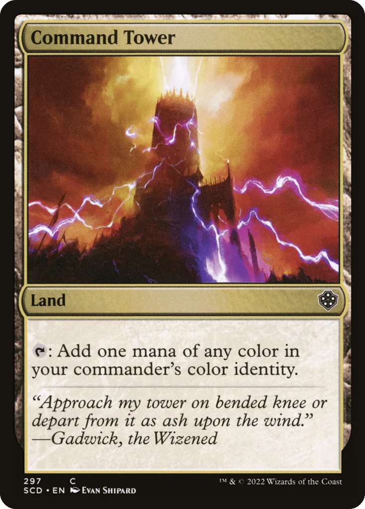 Command Tower · Starter Commander Decks