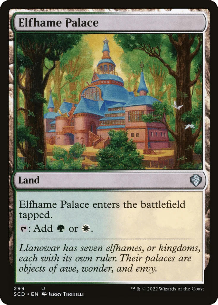 Elfhame Palace · Starter Commander Decks