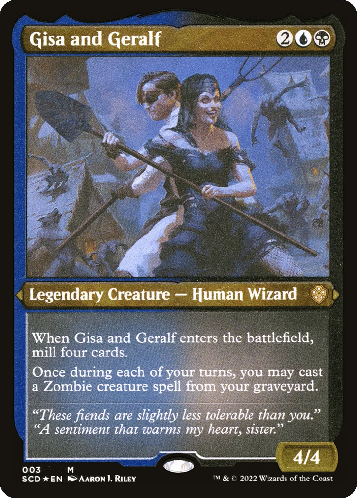 Gisa and Geralf · Starter Commander Decks