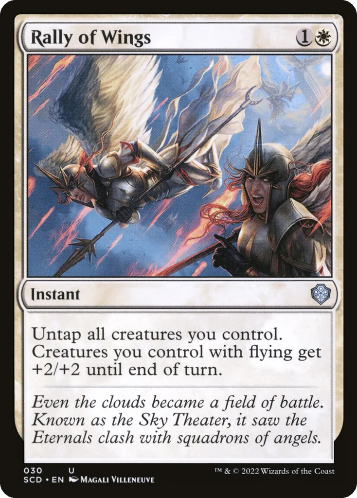 Rally of Wings · Starter Commander Decks