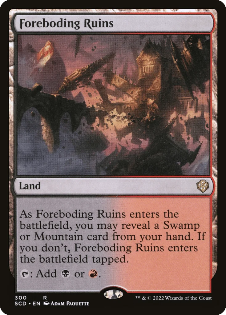 Foreboding Ruins · Starter Commander Decks