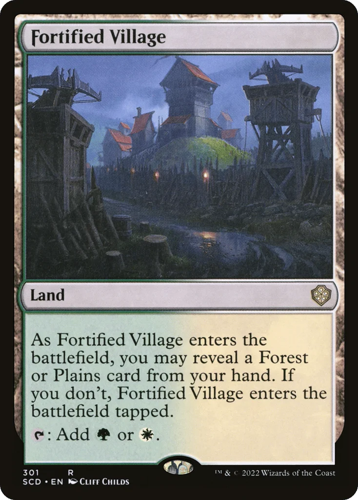 Fortified Village · Starter Commander Decks