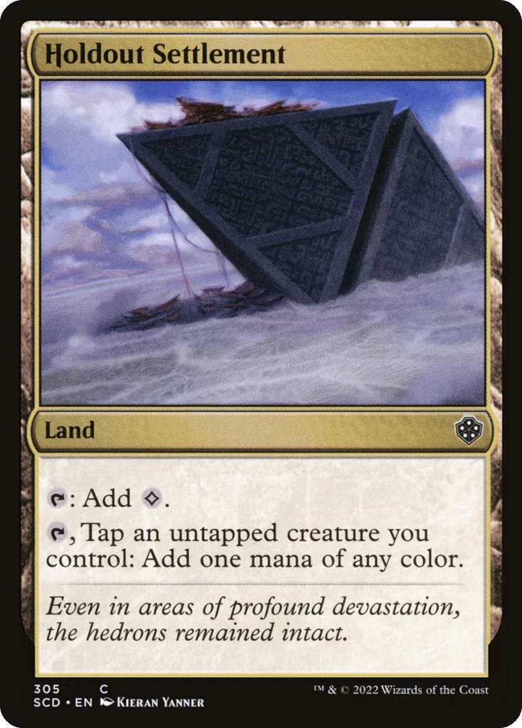 Holdout Settlement · Starter Commander Decks