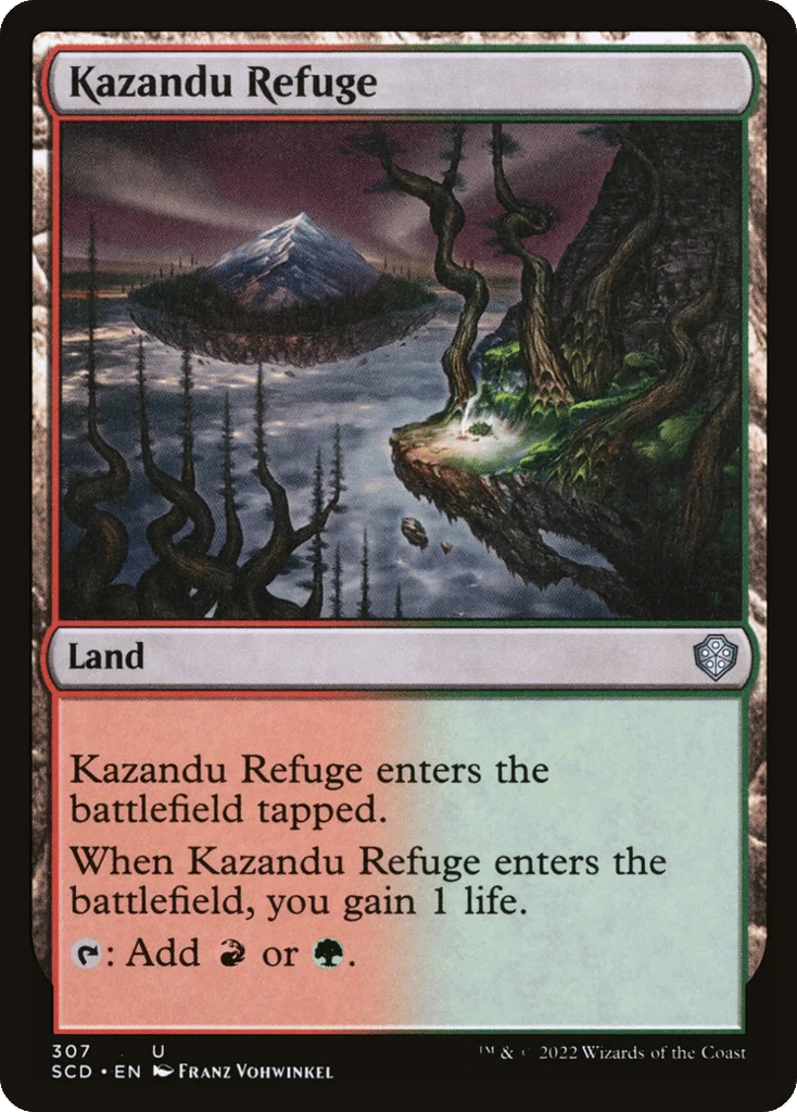 Kazandu Refuge · Starter Commander Decks