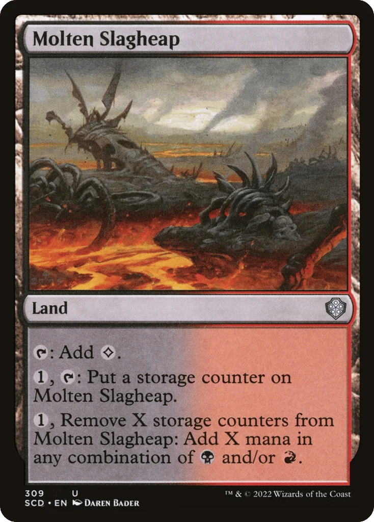 Molten Slagheap · Starter Commander Decks