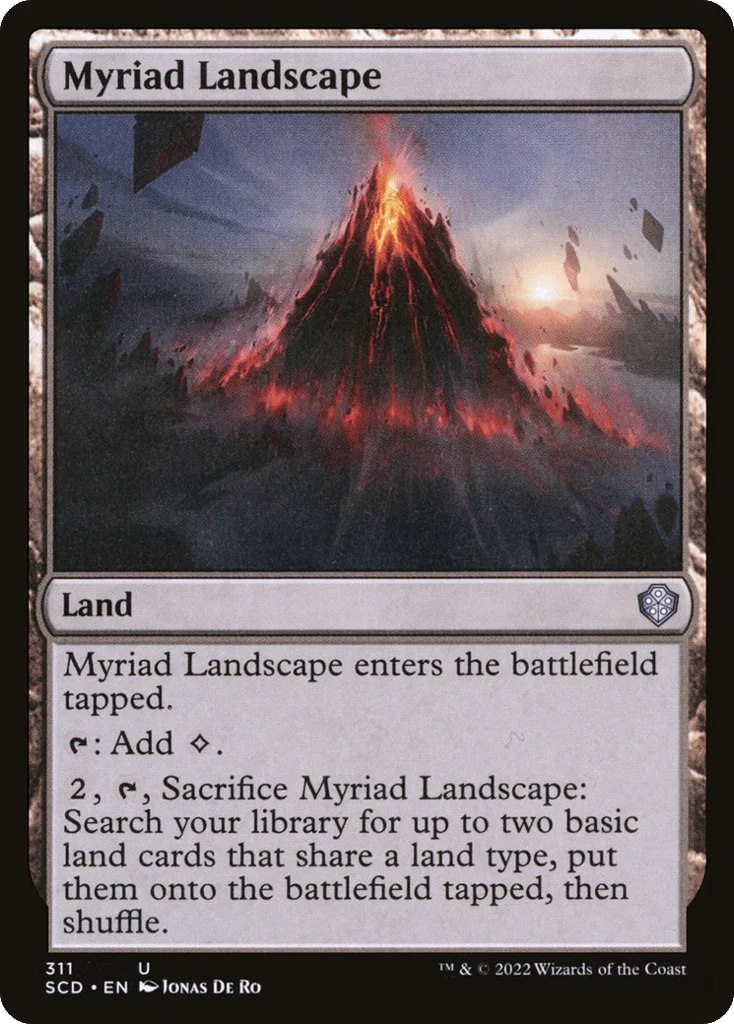 Myriad Landscape · Starter Commander Decks