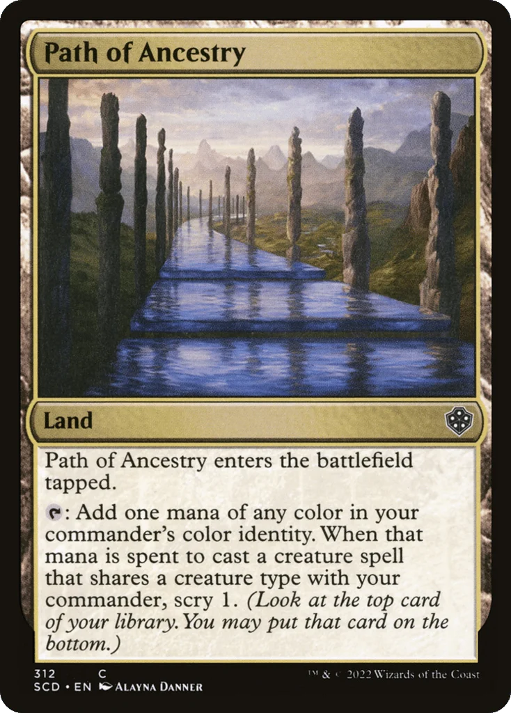 Path of Ancestry · Starter Commander Decks