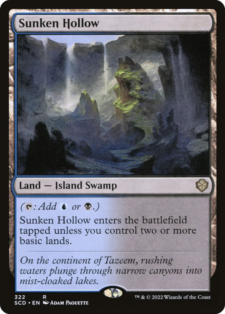 Sunken Hollow · Starter Commander Decks