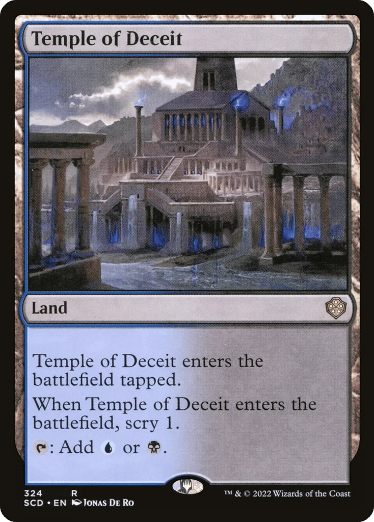Temple of Deceit · Starter Commander Decks