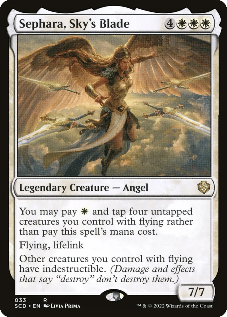 Sephara, Sky's Blade · Starter Commander Decks