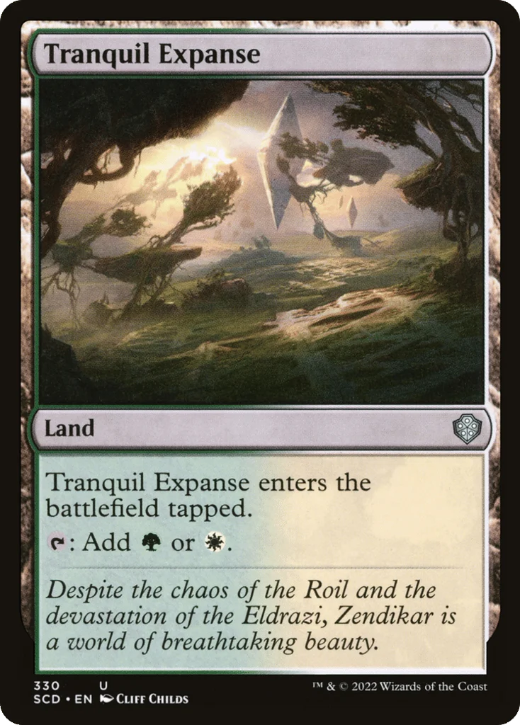 Tranquil Expanse · Starter Commander Decks