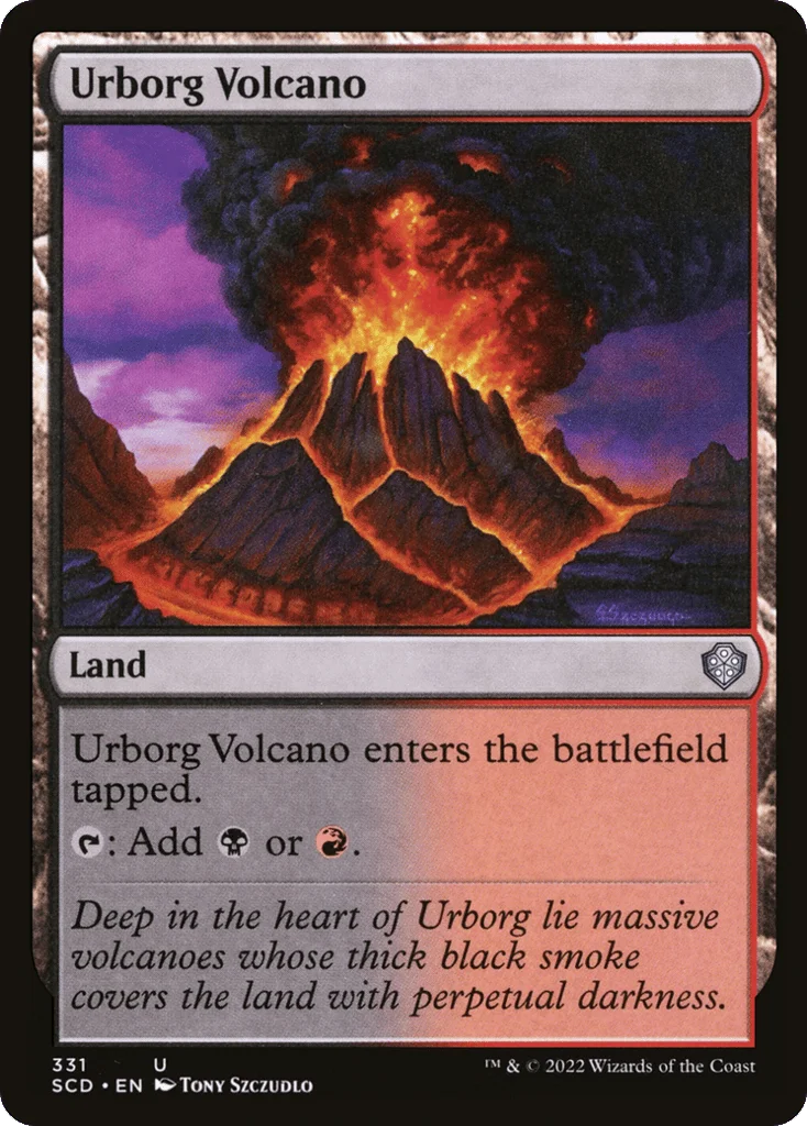 Urborg Volcano · Starter Commander Decks