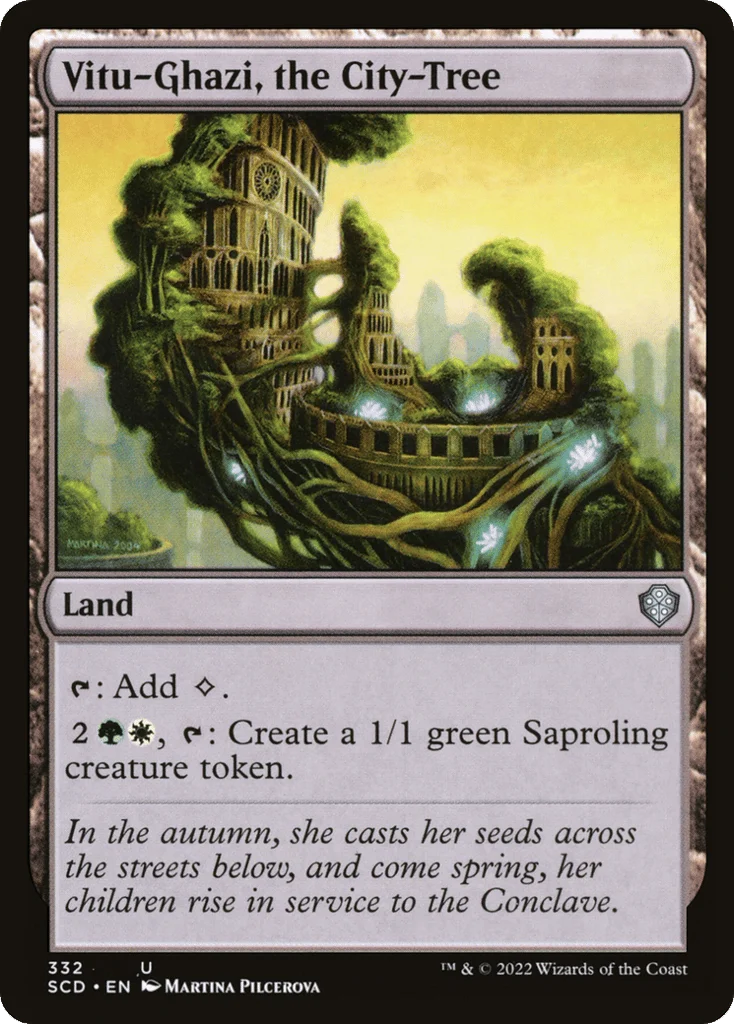 Vitu-Ghazi, the City-Tree · Starter Commander Decks