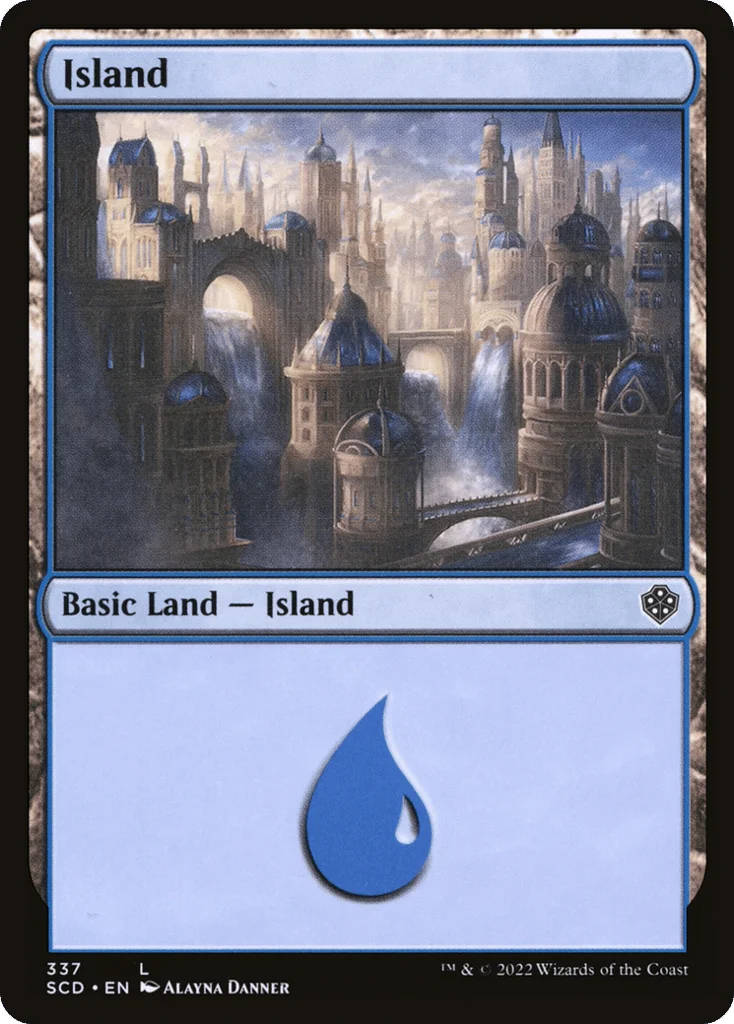Island · Starter Commander Decks