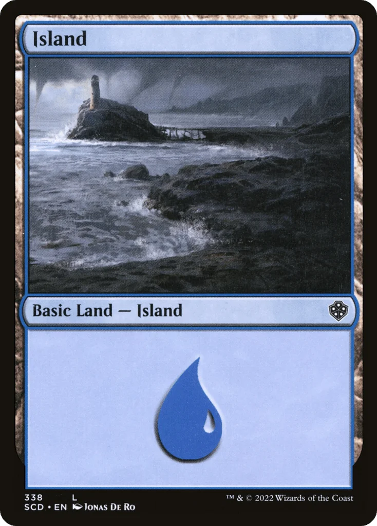 Island · Starter Commander Decks