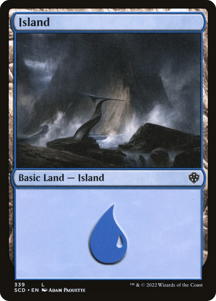 Island · Starter Commander Decks