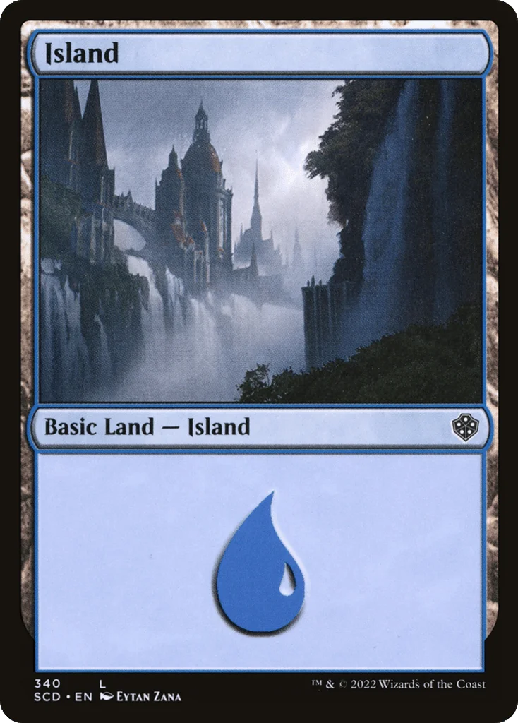 Island · Starter Commander Decks