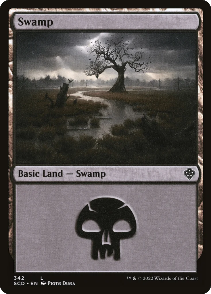 Swamp · Starter Commander Decks