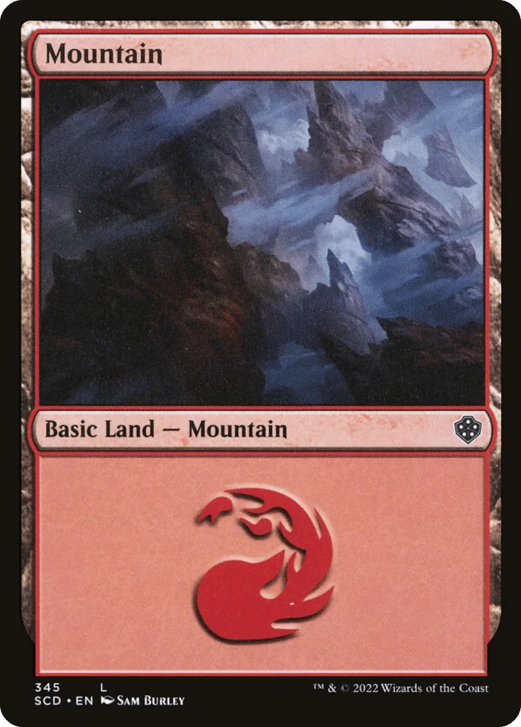 Mountain · Starter Commander Decks