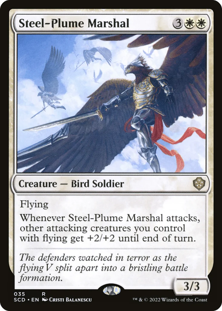 Steel-Plume Marshal · Starter Commander Decks