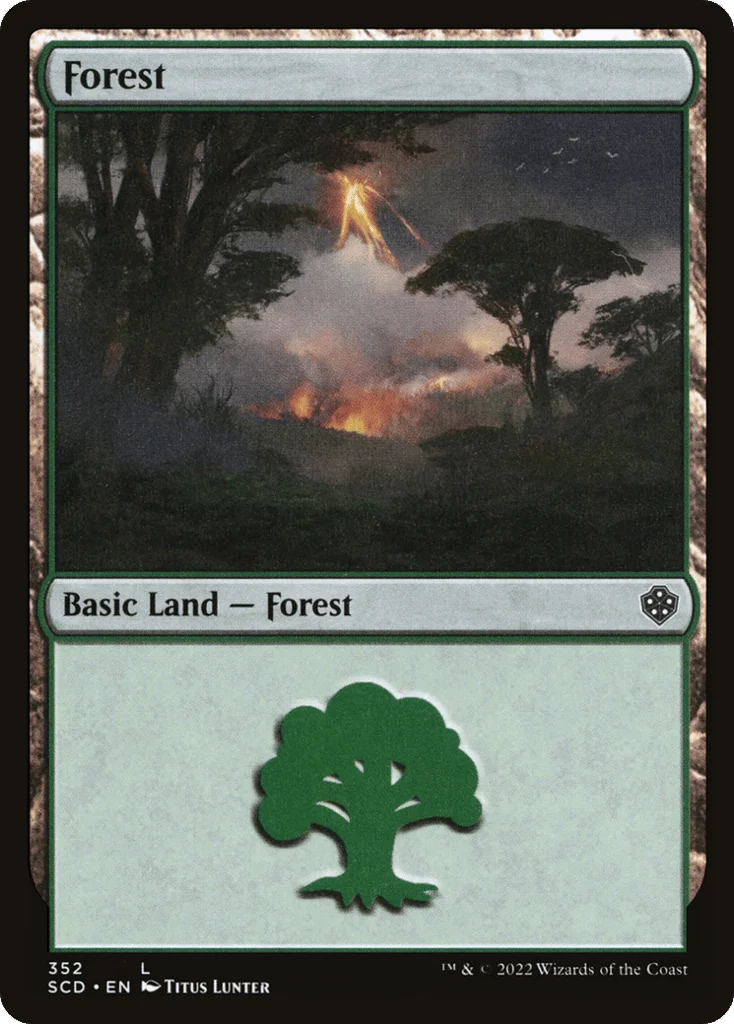 Forest · Starter Commander Decks