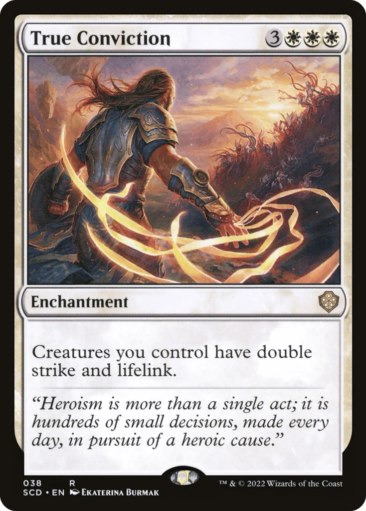 True Conviction · Starter Commander Decks