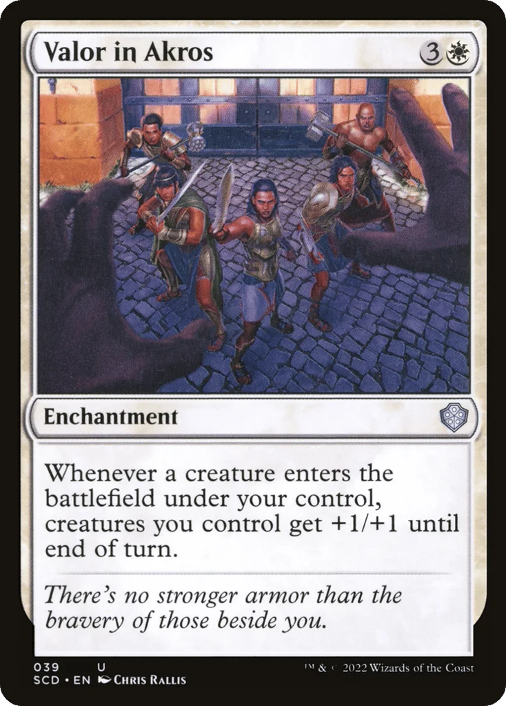 Valor in Akros · Starter Commander Decks