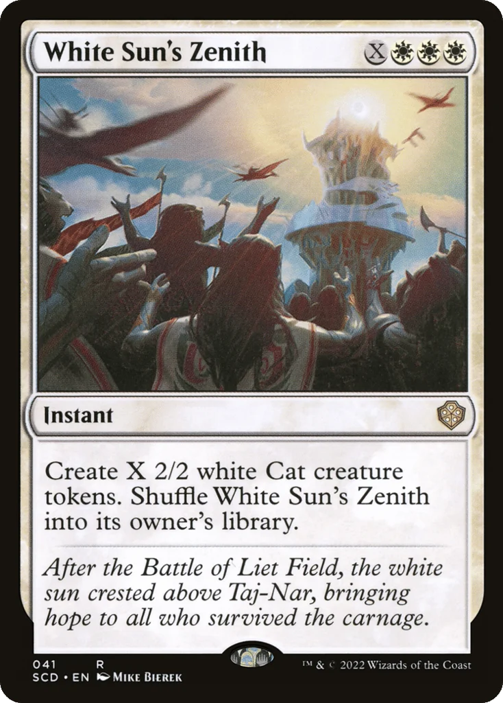 White Sun's Zenith · Starter Commander Decks