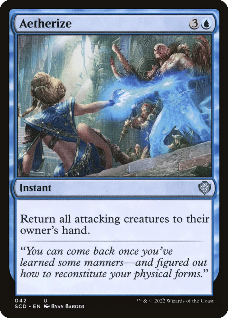 Aetherize · Starter Commander Decks