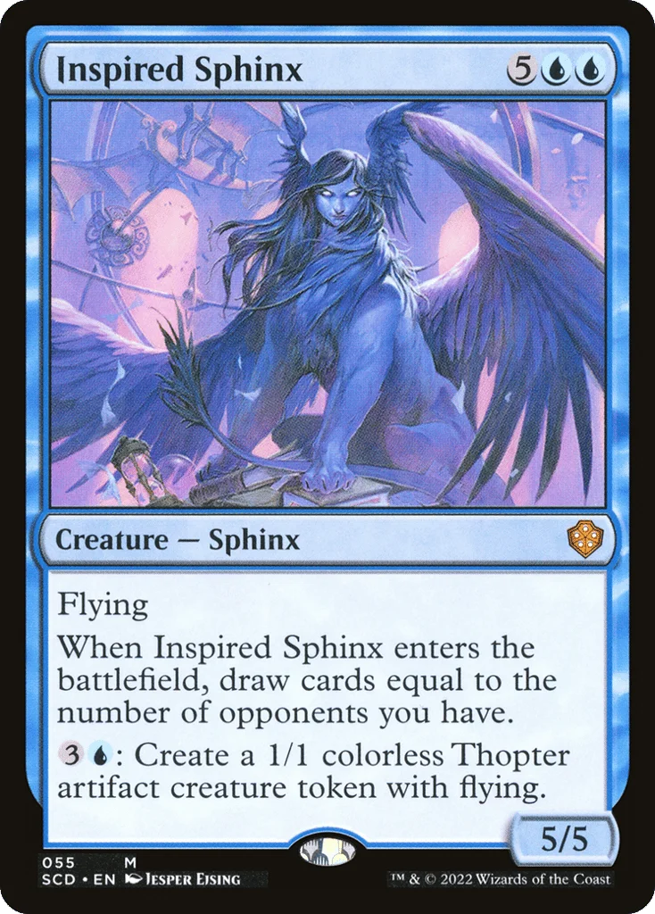 Inspired Sphinx · Starter Commander Decks
