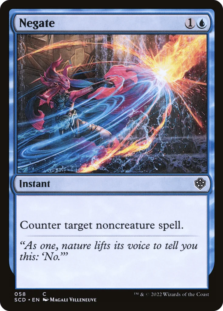 Negate · Starter Commander Decks