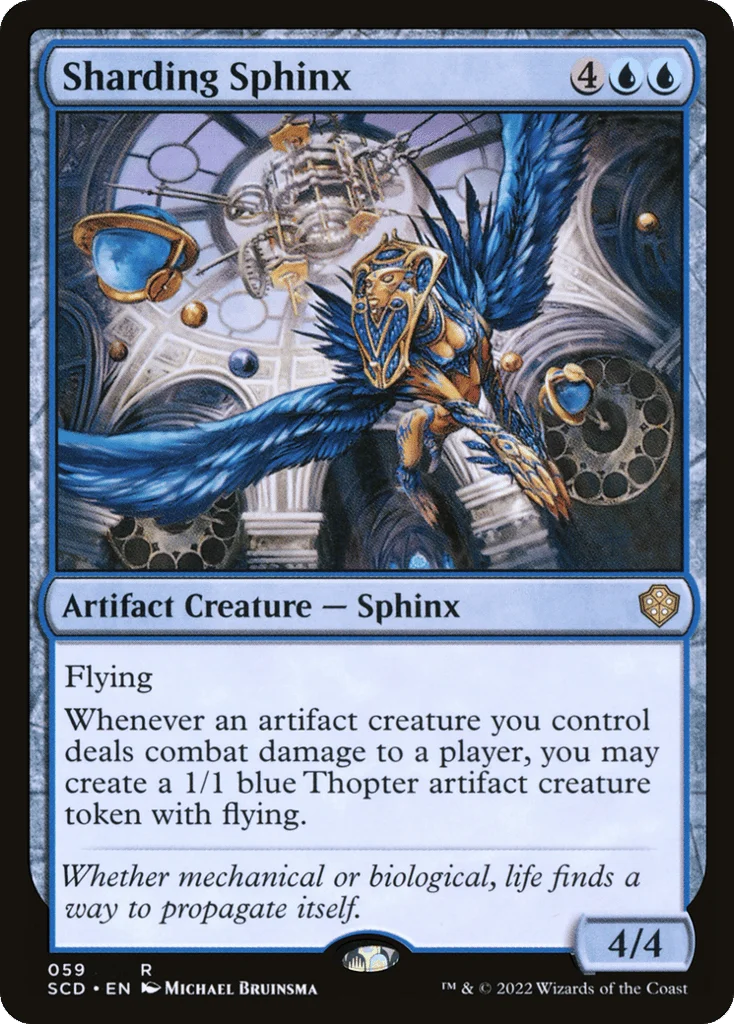 Sharding Sphinx · Starter Commander Decks