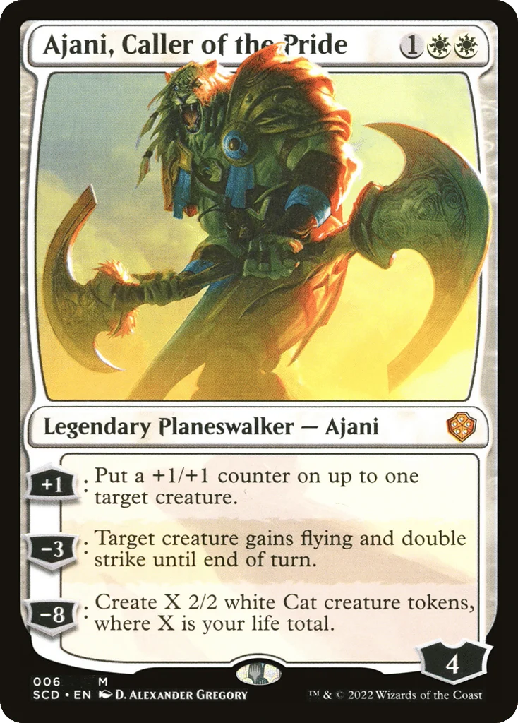 Ajani, Caller of the Pride · Starter Commander Decks