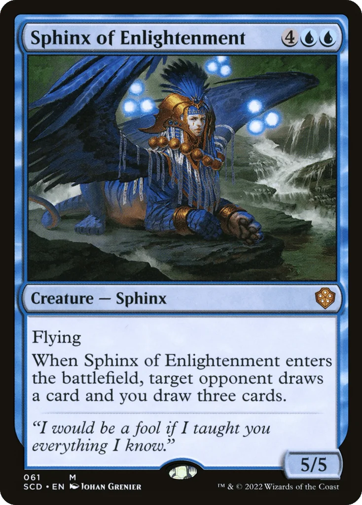 Sphinx of Enlightenment · Starter Commander Decks